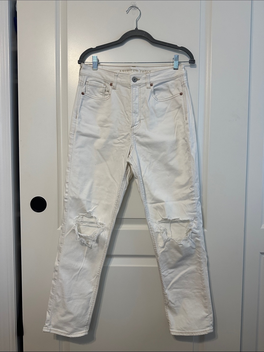 American Eagle Outfitters White Women’s Mom Jeans